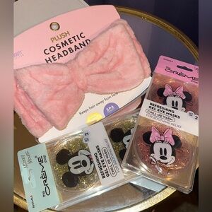 Crème eye masks Plush Pink Cosmetic Headband